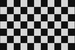 Checkered Schwarz-Weiss